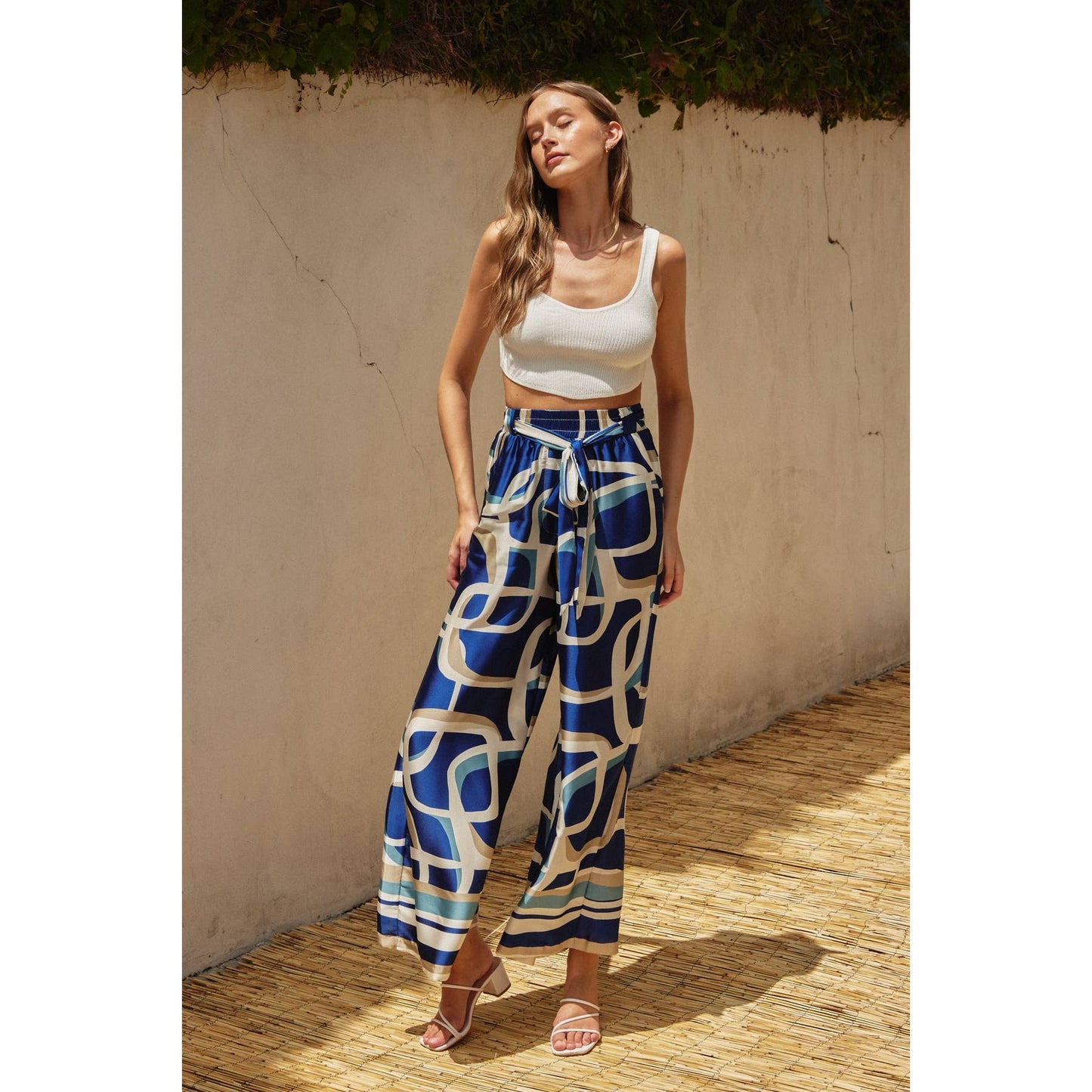 Bliss Looped Belted Pants